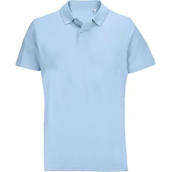 SOĽS Pulse Unisex polo tričko SL04502 Sky blue L
