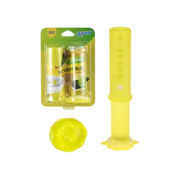 WC čistič Q Power WC bodový blok 6 dávek citron