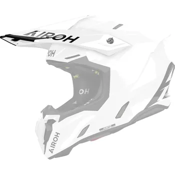 Helma na motorku AIROH kšilt pro přilbu TWIST 3 Color bílý lesklý