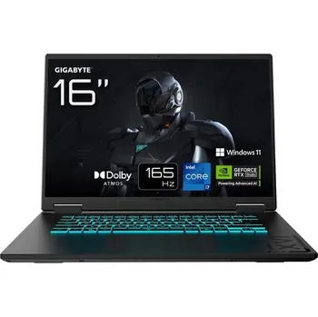 Notebook Gigabyte GAMING/A16 CTHI3CZ893SH/i7-13620H/16"/WUXGA/16GB/1TB/RTX 5050/W11H/Black/2R