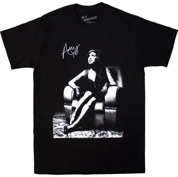 Amy Winehouse Chair Black L Tričko