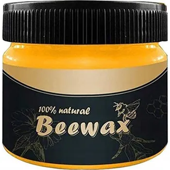 barva a nátěr na dřevo Vosk leštící přípravek na dřevěný nábytek a podlahy s včelím voskem Beewax
