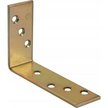 Úhloměr Ocelový úhelník pro trámy 120x80x30 x 4mm, 1 ks, tesařský, děrovaný KB2