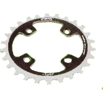 Převodník na kolo převodník ShamanRacing BCD64 26z. černý