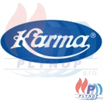 Příslušenství ke kotli Stěna zadní KARMA GAMAT 35/373, 50/473 - 19224