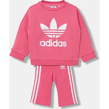 Dětská tepláková souprava adidas Originals JY1109 růžová 34X, vel. 62