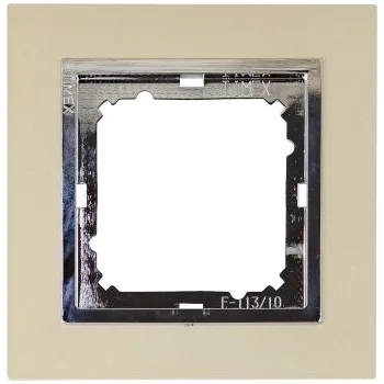 Stavebniny Rámeček jednoduchý béžová - zlatá