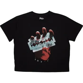 Pánské tričko Judas Priest British Steel Black L Dámské Tričko