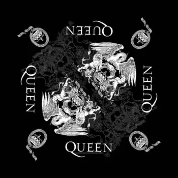 Kšiltovka Queen Šátek Crest Black