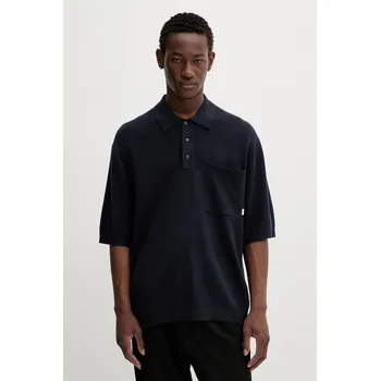 Pánské tričko Polo tričko Calvin Klein LV04LC331G námořnická modř 59X, vel. XL