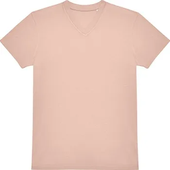 B&amp;C Pánské triko TU008 Soft Rose XS