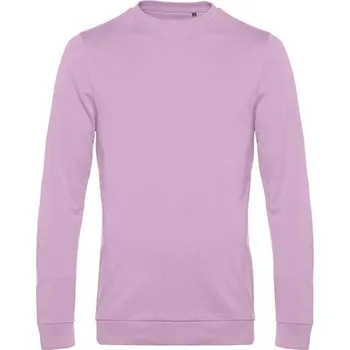 Pánská mikina B&amp;C Unisex mikina WU01W Candy Pink 3XL