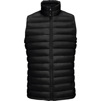 Pánská vesta SOĽS Wilson Bw Men Pánská péřová prošívaná vesta SL02889 Černá XXL