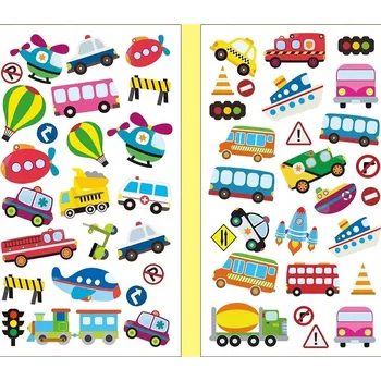 samolepka TRANSPORT mix Samolepky CLA15 BREWIS