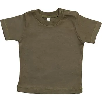 Kojenecké oblečení Babybugz Dětské tričko BZ02 Camouflage Green 0-3 months