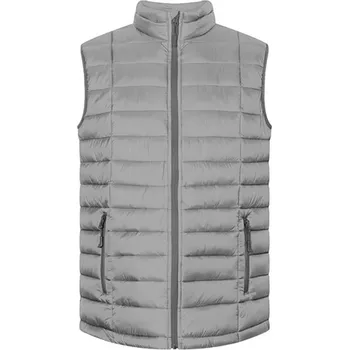 Pánská vesta Promodoro Pánská prošívaná vesta E7634 New Light Grey (Solid) M