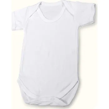 Kojenecký body Artg Dětské body s krátkým rukávem 985050 White 6-12 months