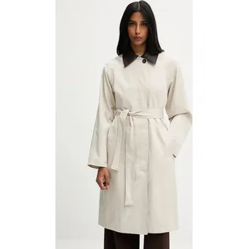 Dámský kabát Trench kabát Answear.LAB béžová barva 3558.F 01X, vel. M