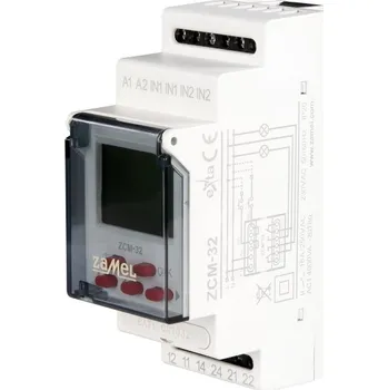Centrální jednotka pro chytrou domácnost Časový programátor ZCM-32 grafit - metal