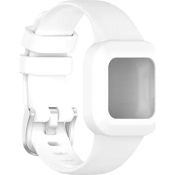 Příslušenství k chytrým hodinkám eses Silikonový řemínek pro Garmin Vivofit Junior 3 - Bílý