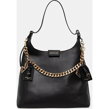 Kabelka Kožená kabelka Marciano by Guess 5YGZ05.7330A černá 99X, vel. ONE SIZE