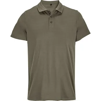 Pánské tričko SOĽS Pitcher Unisex sportovní polo triko SL04442 Army XL