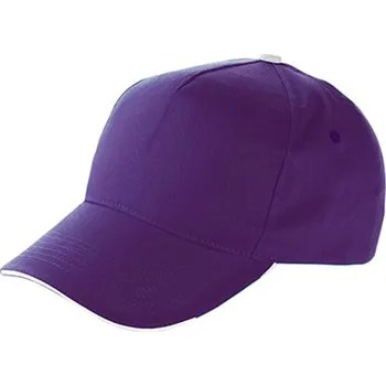 Kšiltovka L-Merch Anfield Unisex kšiltovka C9114 Purple-White one size