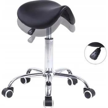 Stolička Kosmetická otočná taburetka na kolečkách 3