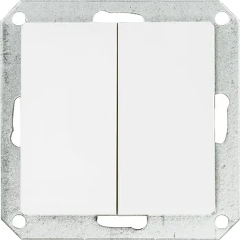 vypínač Dvojitý střídavý přepínač Prestige - modul bílý
