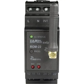 Rádiový přijímač 2-kanálový modulový ROM-22