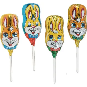 Cukrovinka STORZ Čokoládový zajíček - LÍZÁTKO 15g