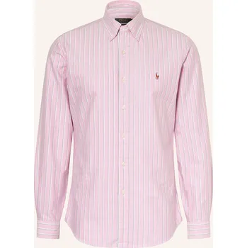 Pánská košile Polo Ralph Lauren Pánská Košile Oxford Custom Fit, růžová /...