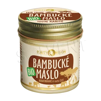 PURITY VISION Bambucké máslo 120ml BIO
