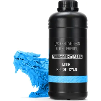 Filament Prusament Resin Model Bright Cyan 1kg
