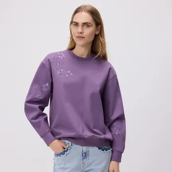 Dámská mikina Reserved - Mikina s dekorativní výšivkou - vícebarevná - 552EN-MLC - 552EN-MLC-L