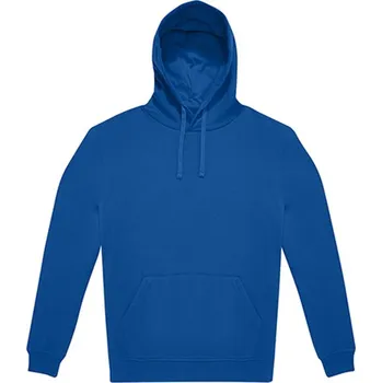 Pánská mikina B&amp;C Hoodie Unisex mikina s kapucí WG008 Royal Blue S