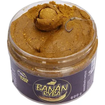 Návnadová pasta BLACK CARP - Pasta 600 g Banán Ryba