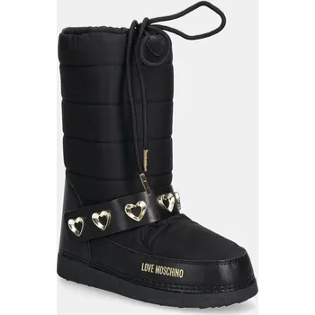 Dámská zimní obuv Sněhule Love Moschino černá barva, JA24192G1NISD00B 99X, EUR 39/40