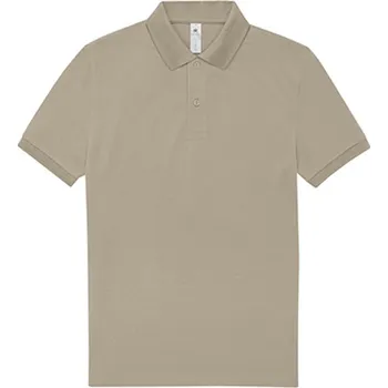 Pánské tričko B&amp;C Unisex polo triko PU426 Mastic 3XL