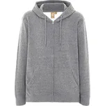 Jhk Unisex mikina s kapucí JHK425 Grey Melange 3XL