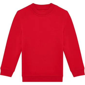 Dívčí mikina B&amp;C Dětská mikina přes hlavu WK001 Red 12/14 (152/164)