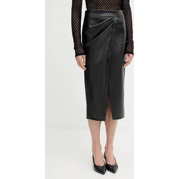 Dámská sukně Sukně Patrizia Pepe černá barva, midi, pouzdrová, 8G0489 E005 8G0489.E005 99X, vel. 36