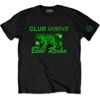 Pánské tričko Bebe Rexha Club Sacrifice Black 2XL Tričko