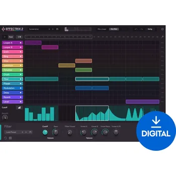Hudební software SugarBytes Sugar Bytes Effectrix2 (Digitální produkt)