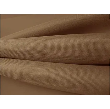 Textilie, batohovina s PVC zátěrem , oříškově hnědá, látka, metráž