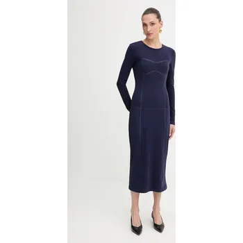 Dámské šaty Šaty Patrizia Pepe 8A1523.J129 námořnická modř 59X, vel. 34