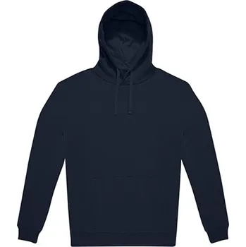 Pánská mikina B&amp;C Hoodie Unisex mikina s kapucí WG008 Navy 3XL