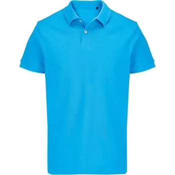 Pánská košile SOĽS Pacific Unisex polo tričko SL04439 Aqua L