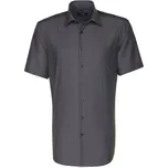 Seidensticker Pánská popelínová košile SN003001 Anthracite 38
