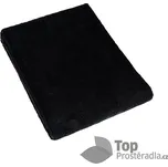 Froté plážová osuška - 100x150 Černá